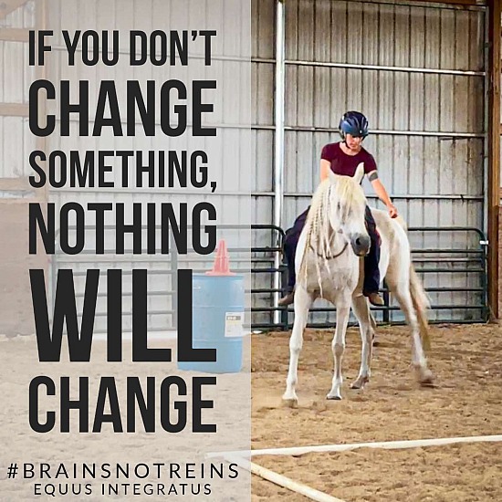If you don't change something, nothing will change